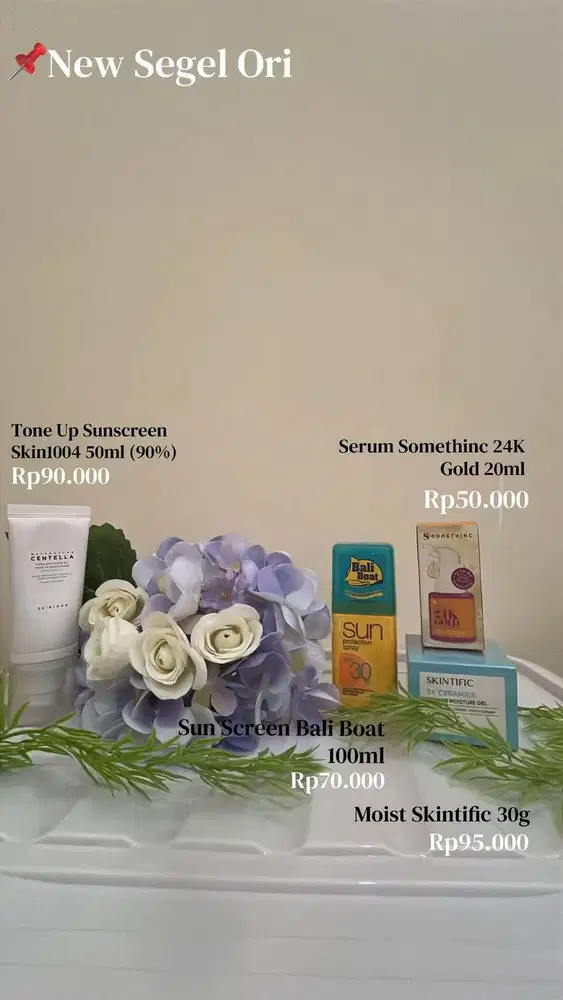 Skincare, Haircare, Makeup Murce