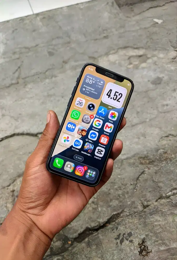 Iphone 12 mini compek siap pakai baypas wifi only