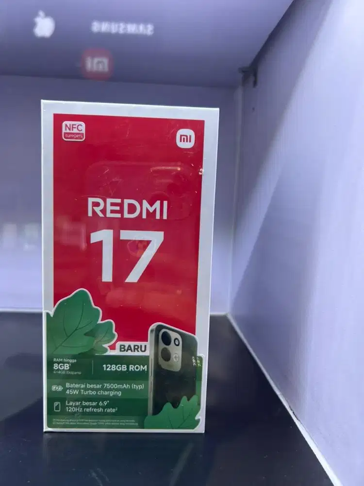 Msi Redmi 17 Ram 4/128gb baru garansi resmi nasional 15 bulan