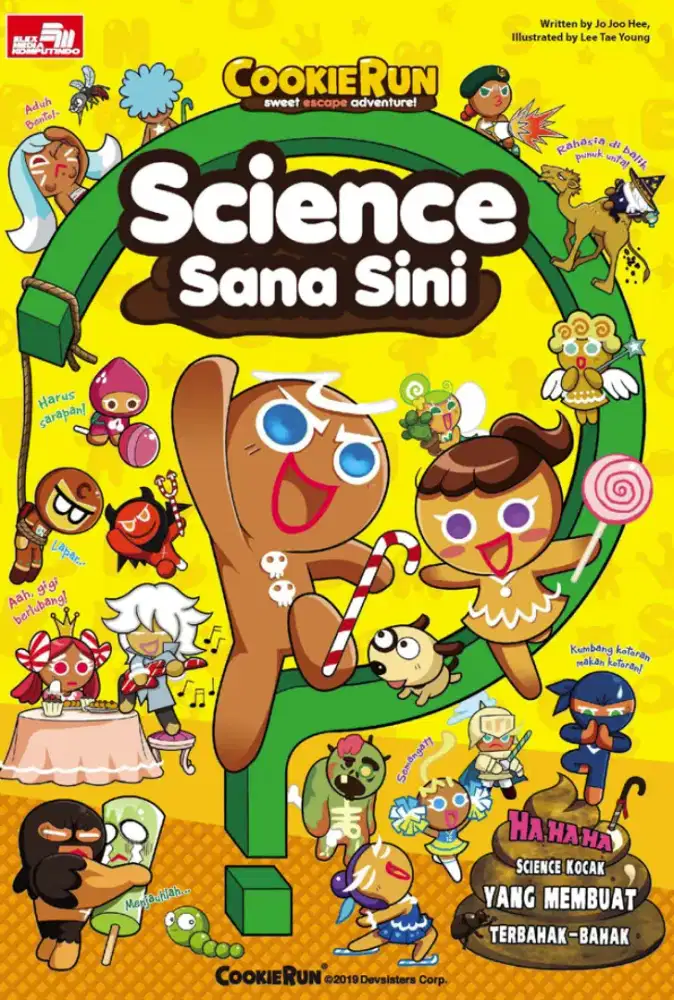 Buku Komik Cookie Run (Kumpulan Yahud)