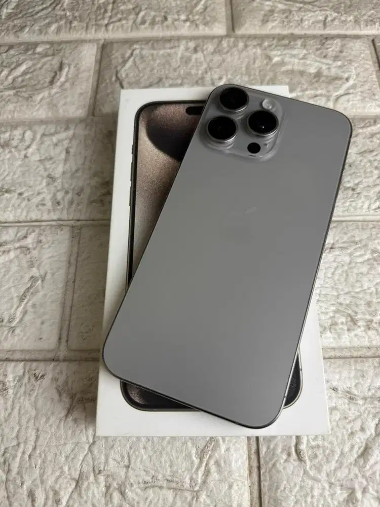 iphone 15 pro max 256gb Ex ibox Fullset original Terima COD dan TT