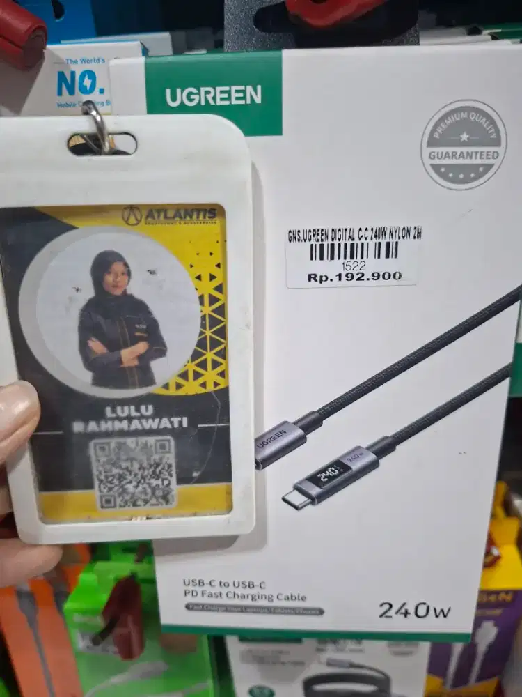 UGREEN DIGITAL C-C 240W NYLON 2M