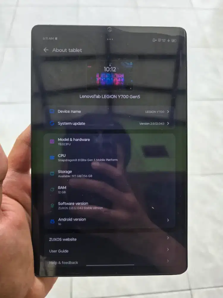 LENOVO LEGION Y700 2026