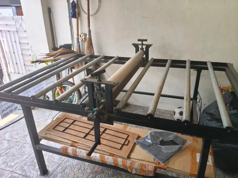 Mesin Roll Pond Manual Kardus Packing