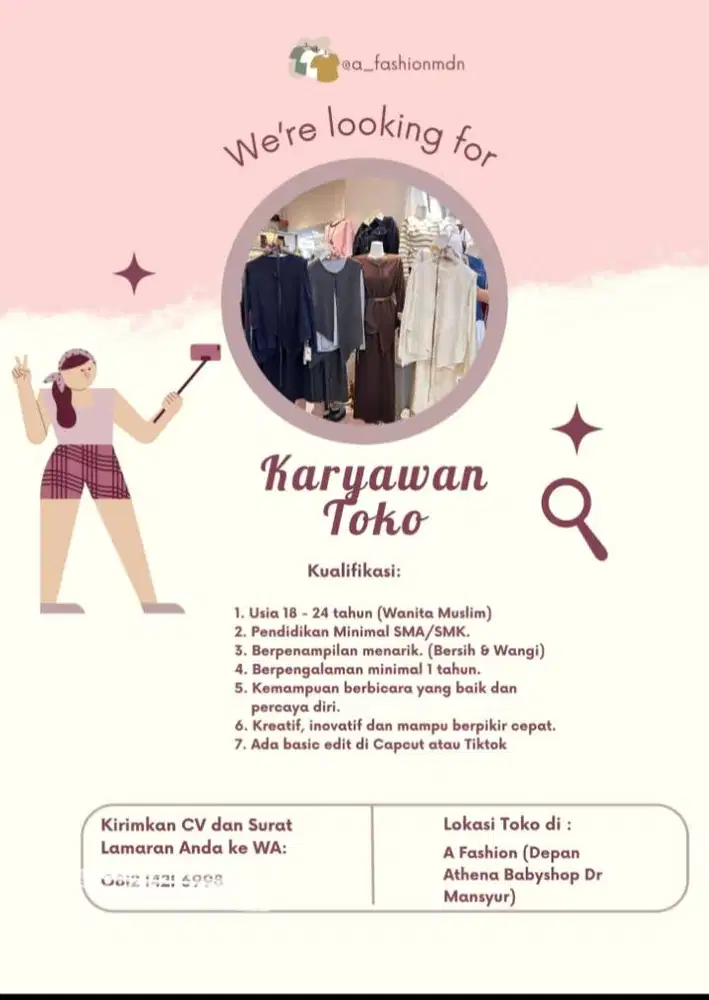 Urgent !! Dibutuhkan Segera
