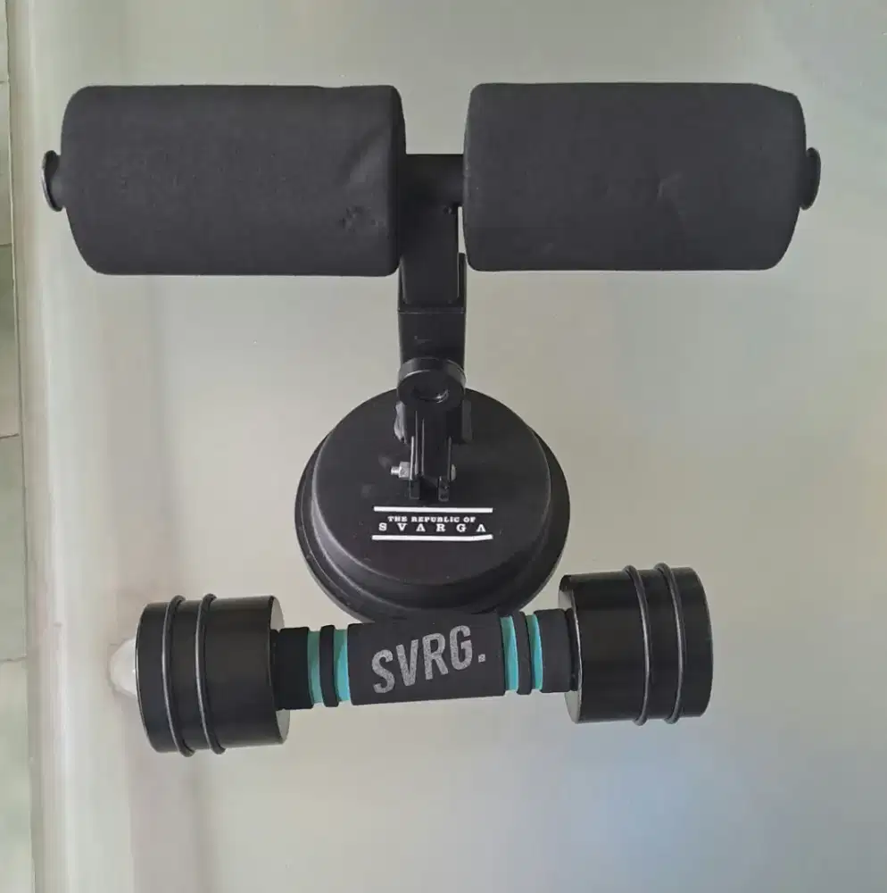 Svarga Sit Up & Svarga Adjustable Dumbbell