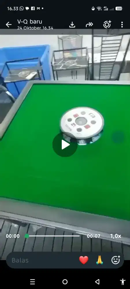 Meja mahjong otomatis
