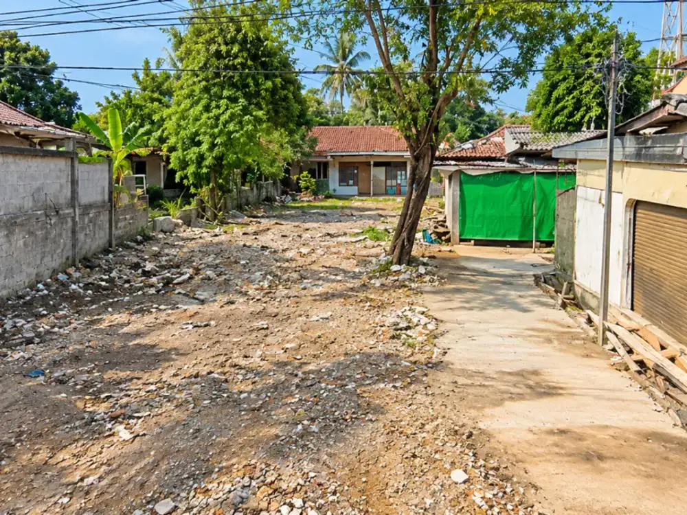 Kavling di Jagakarsa Lenteng Agung luas 1001meter Jakarta Selatan
