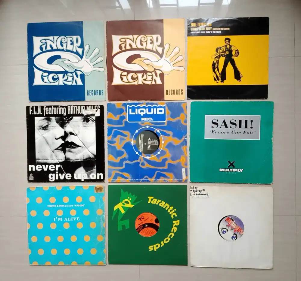 9 Piringan Hitam Vinyl