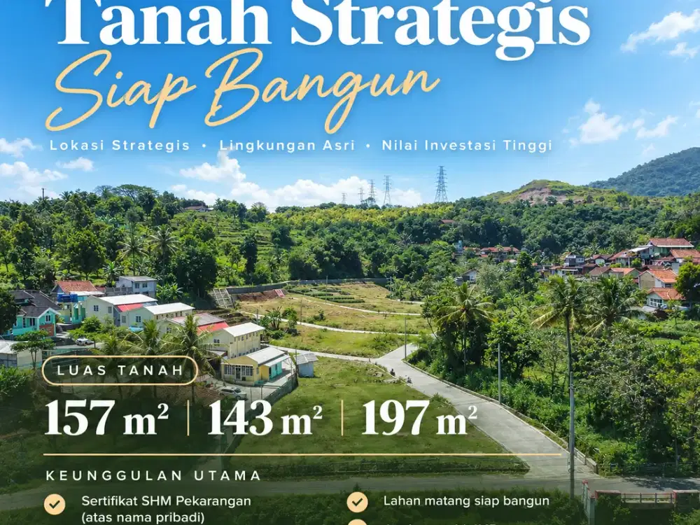 Dijual Tanah Jatinangor, Dekat 4 Kampus & JATOS!