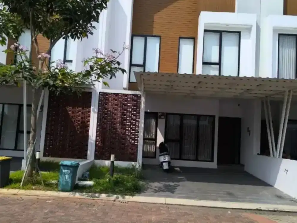 Di Sewakan Rumah Modern 3 Lantai di The Northbend Metland Cyber Puri Cipondoh