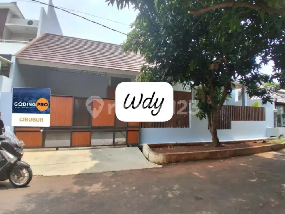 Di Jual Rumah Rapih Cantik dan Siap Huni di Bukit Permai Cibubur