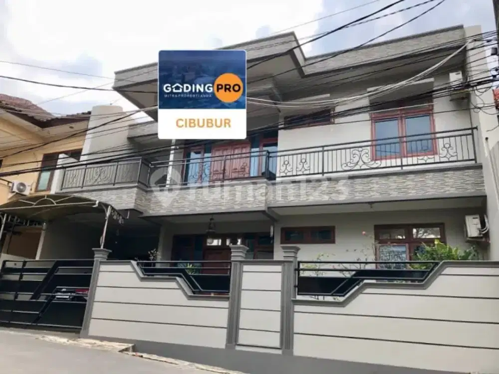 Dijual - Rumah 2 Lantai di Jaticempaka - Pondok Gedeberada di Jalan Utama Lingkungan Tenang dan Aman, Bebas Banjir.cocok untuk Hunian Keluarga Ma