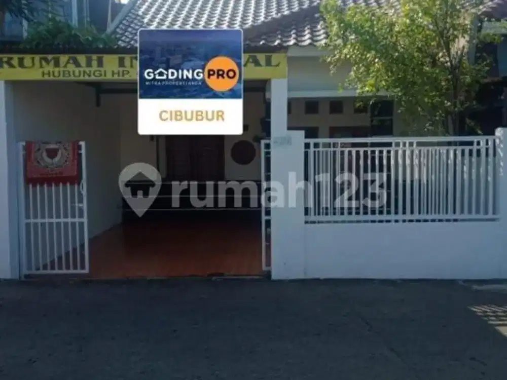 Rumah Strategis dan Nyaman Dihuni di Sukmajaya Depok