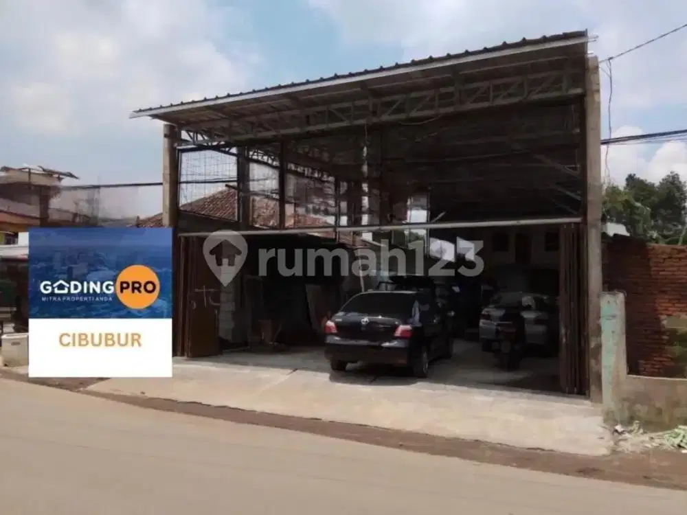 Dijual / Disewakan Tempat Usaha Tanah dan Bangunan 2 Lantai di Ciangsana
