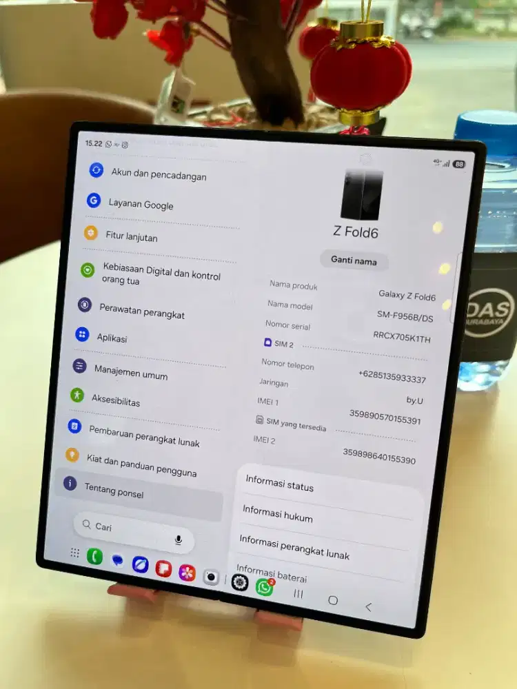 Jual Samsung ZFold 6 256GB