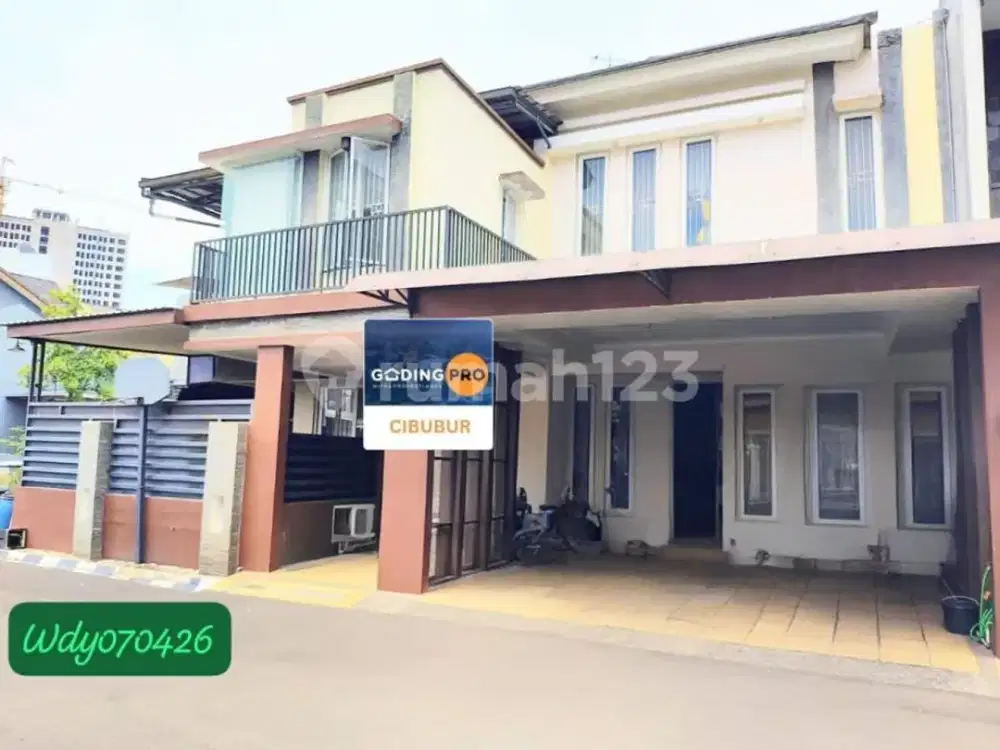 Di Jual Rumah Rapi Siap Huni Cibubur Residence