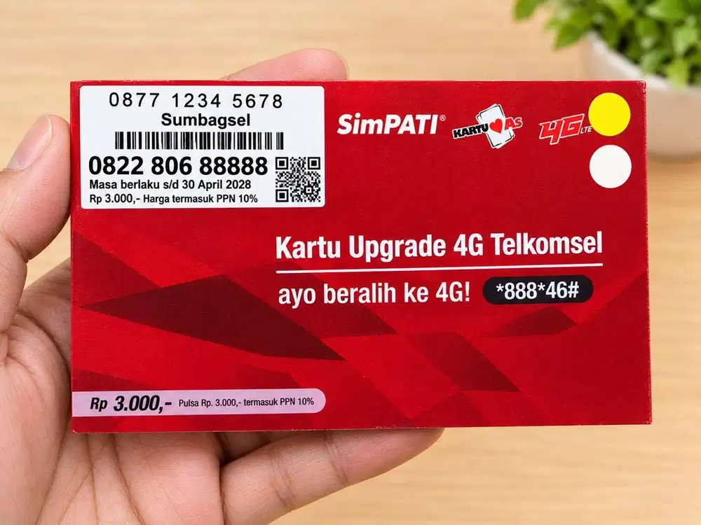 Nomor Cantik Telkomsel Simpati 0822 806 XXXXX Couple
