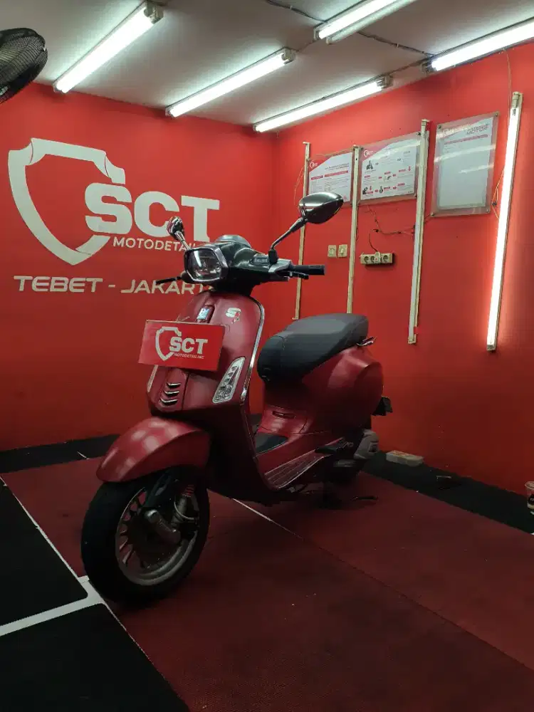 VESPA SPRINT 150 IGET ABS 2018 RED MATTE