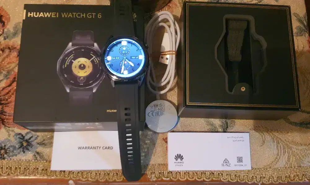 Huawei Watch GT 6 Fullset Like New Masih Garansi