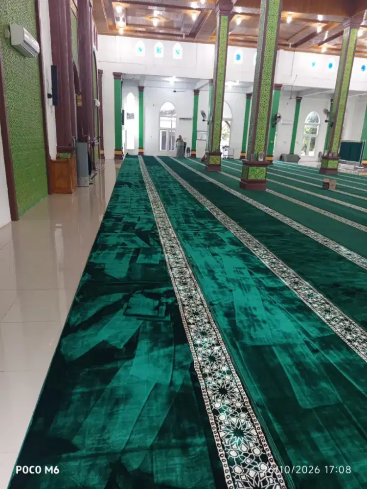 karpet masjid dan mushola meteran murah