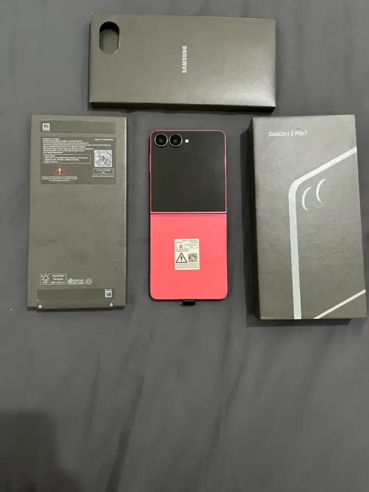 Samsung galaxy z flip 7 12/256 pink garansi resmi sein