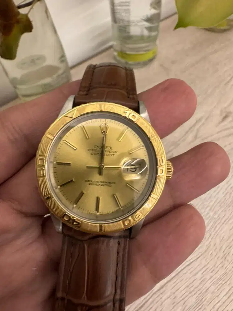 Rolex Ref 1625 Turn-O-Graph Thunderbird 14k SS 1960s