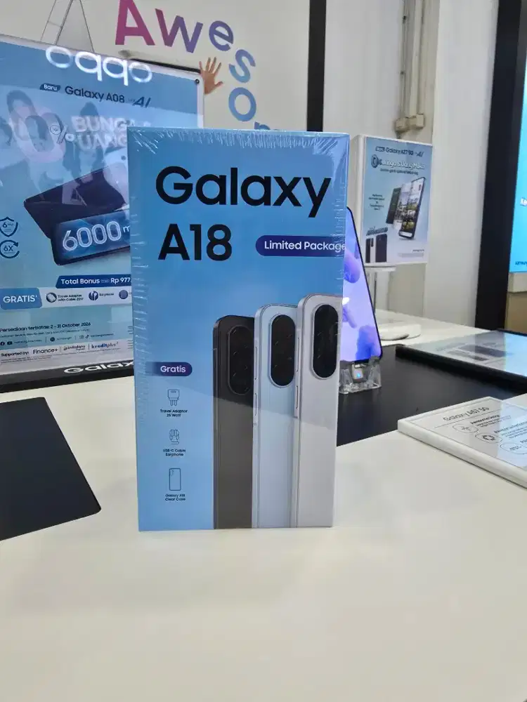 Samaung Galaxy A18 LTE 8/128 Garansi Resmi