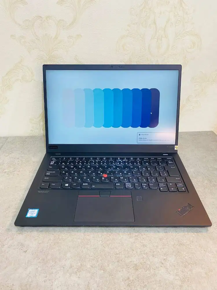 Laptop Lenovo ThinkPad X1 Carbon 7th i5 gen 8 RAM 8GB SSD 256GB