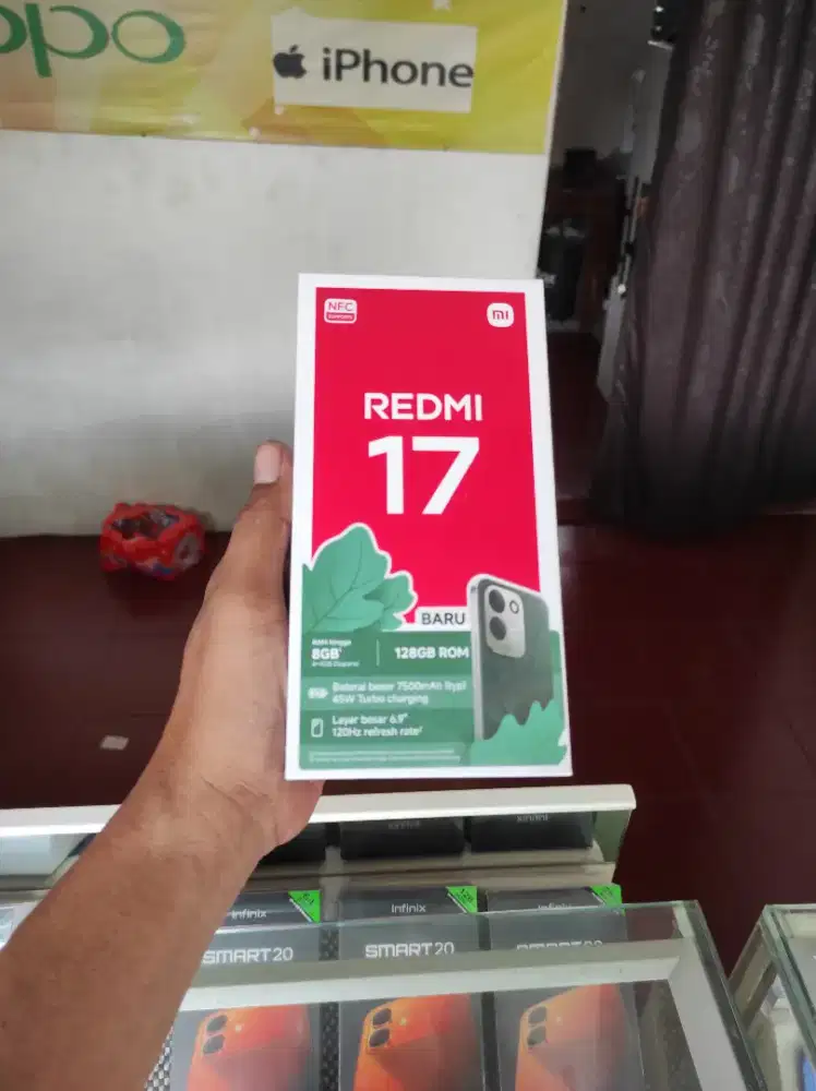 [ fast respon WA ] Xiaomi Redmi 17 4/128 Garansi resmi 15bln