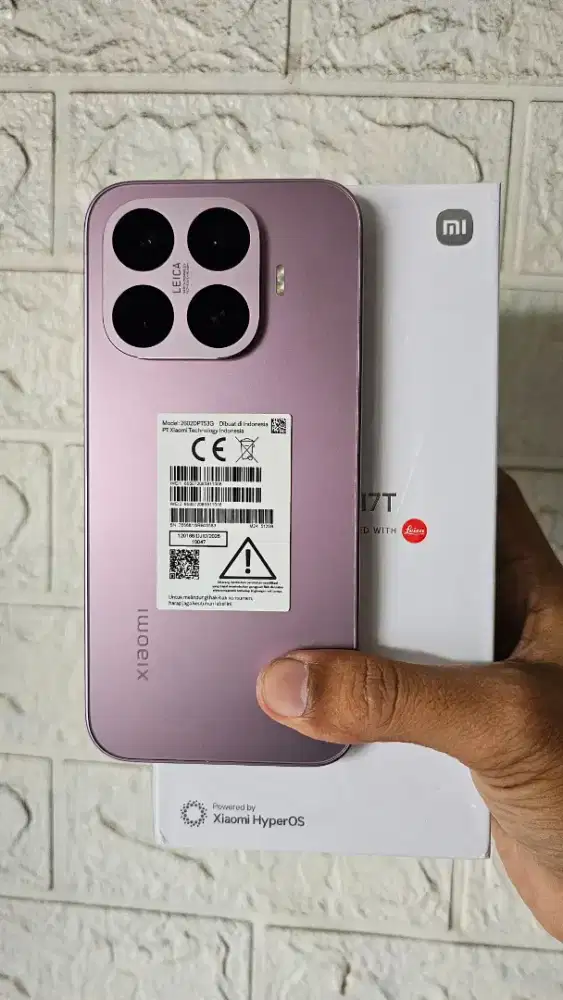 Xiaomi 17T  5G ram 12/512gb mulus 99% garansi 2028
