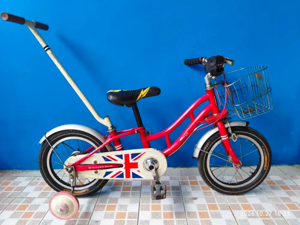 Sepeda Anak original London Taxi Kids 14 Inch (Classic British Style)