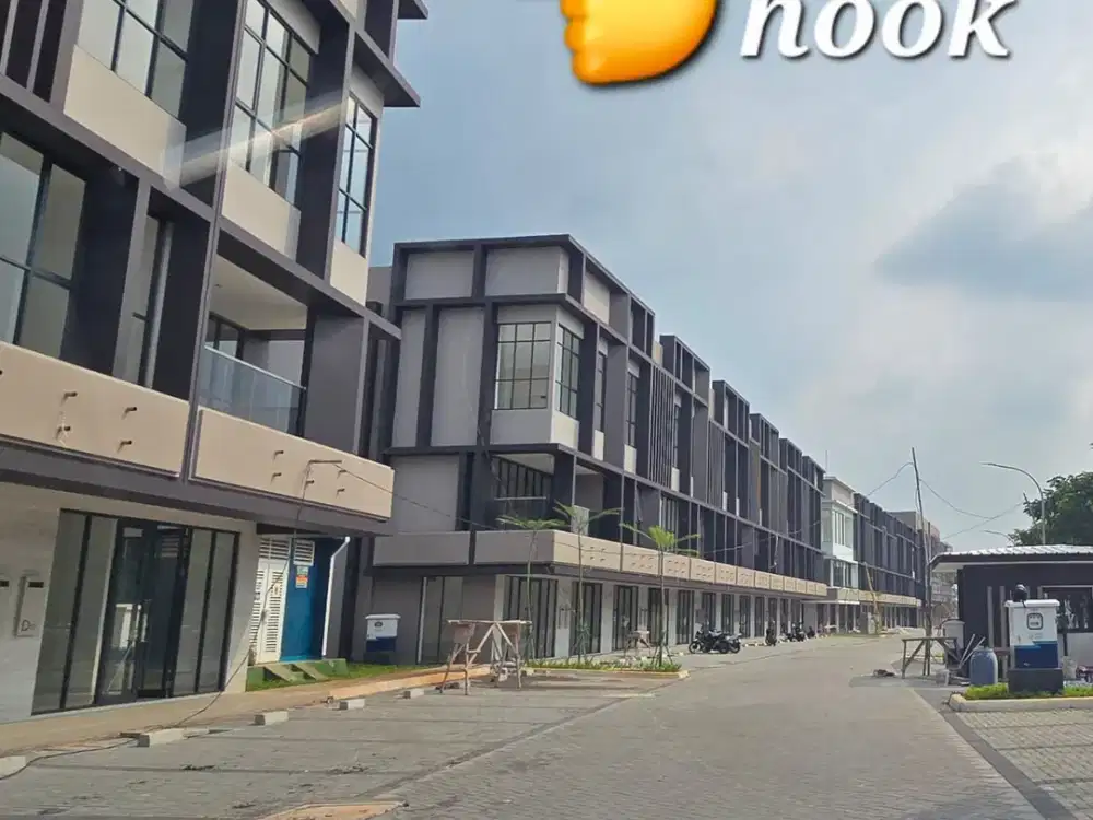 Disewakan Ruko Enchante 3 Lantai Hook di BSD