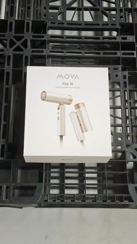 [Kondisi 90%] MOVA Flip 10 Hair Dryer Lipat Styling Catok Ion & Trave