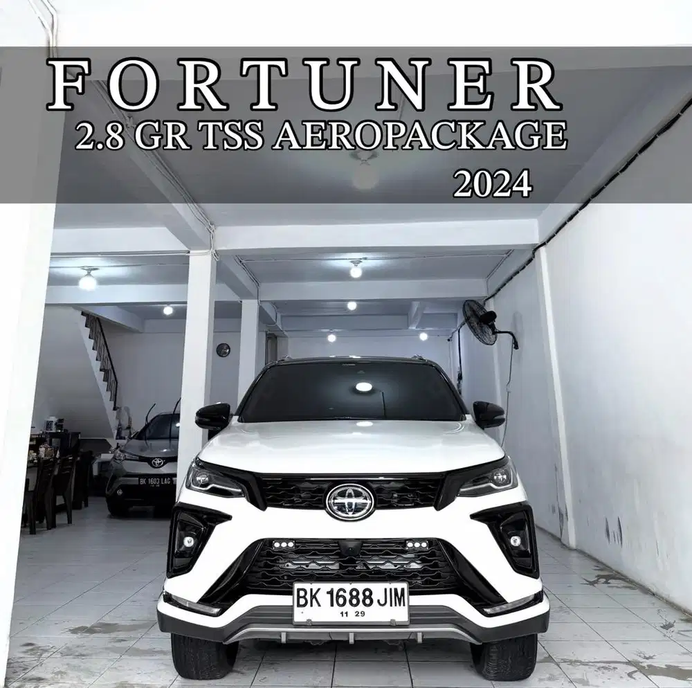 [ODO 15RB‼️] FORTUNER 2.8 GR SPORT TSS AERO PACKAGE AT 2024 pmk 2025
