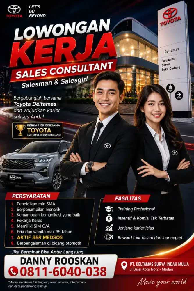 Dicari Salesman dan Salesgirl