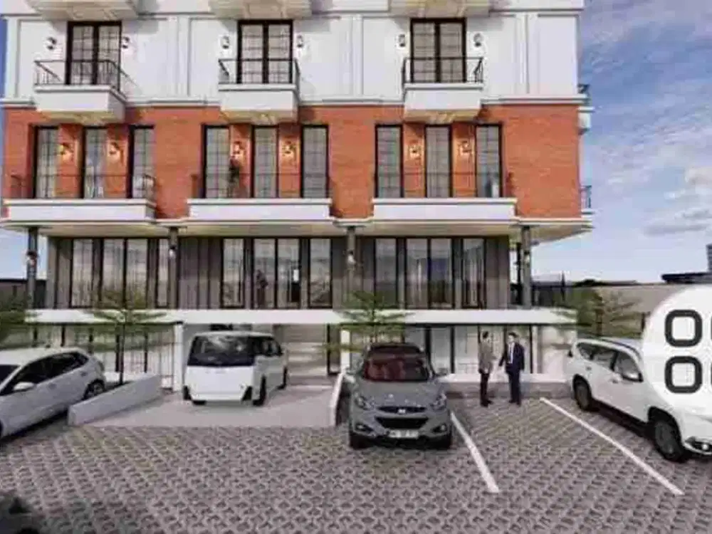 Disewakan Gedung 4 lt Raya Limo Depok