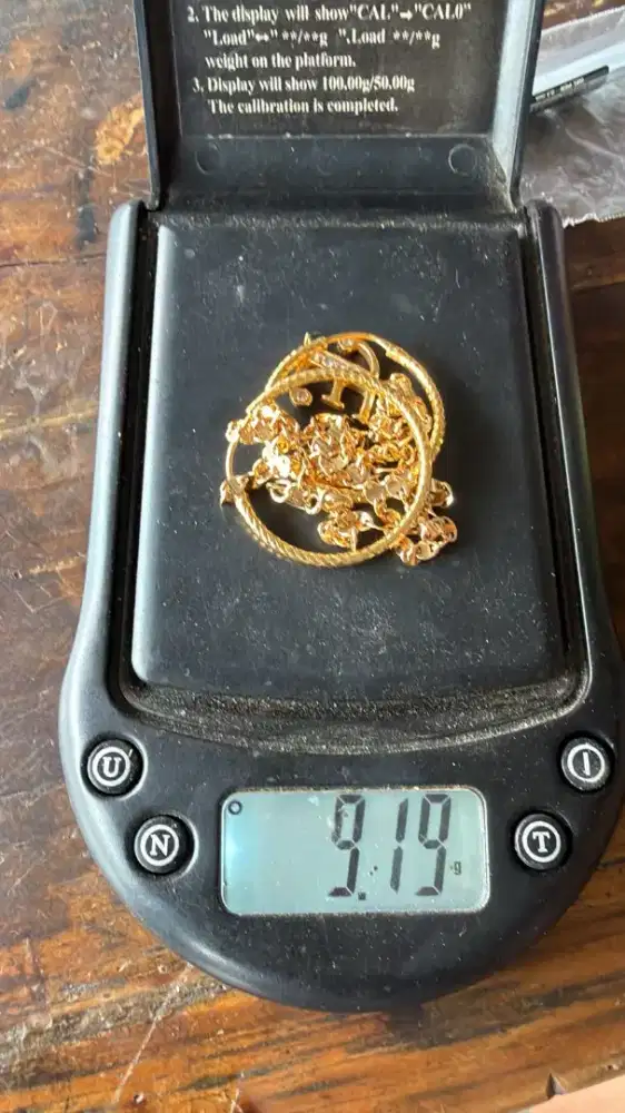 Terima emas dari 6k sampai 24 cod
