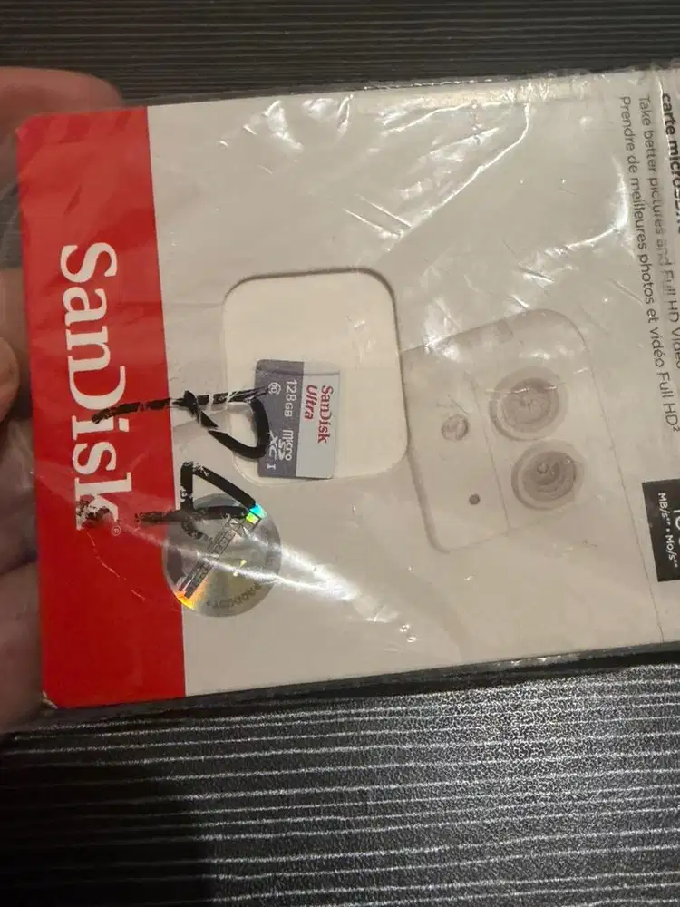 Preloved micro sd memory sandisk 128gb