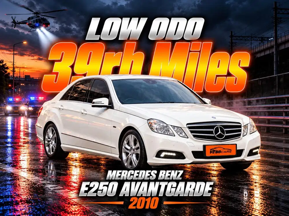 Low Odo 39rb Miles MERCEDES BENZ E250 AVG 2010