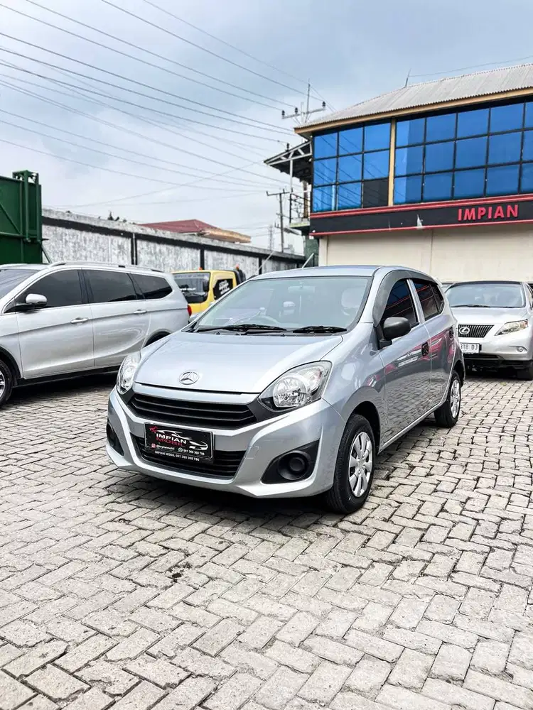TDP 10JT Daihatsu Ayla D+ 1.0 MT Silver 2022 BRIO JAZZ AGYA