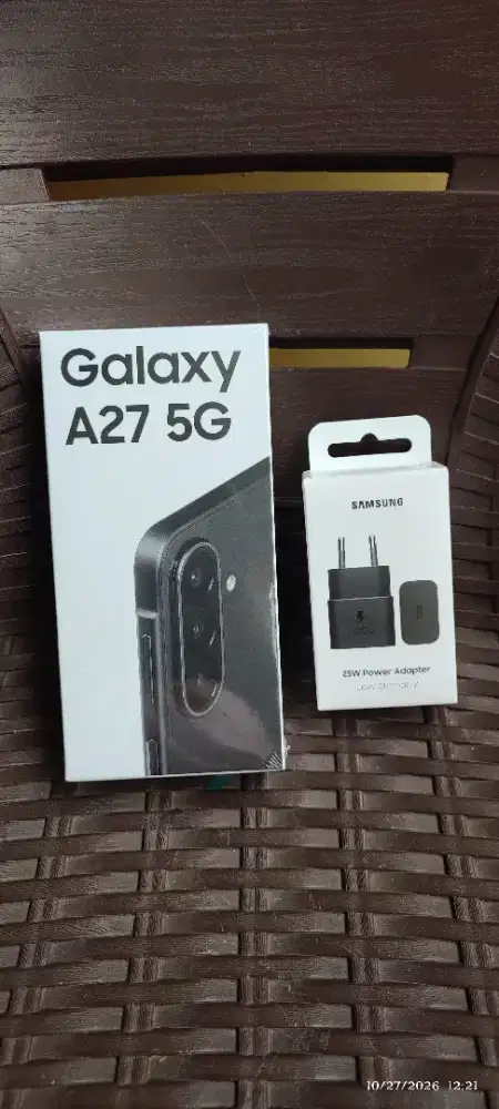 SAMSUNG GALAXY A12 5G , 6/128 GB , Black + Adapter