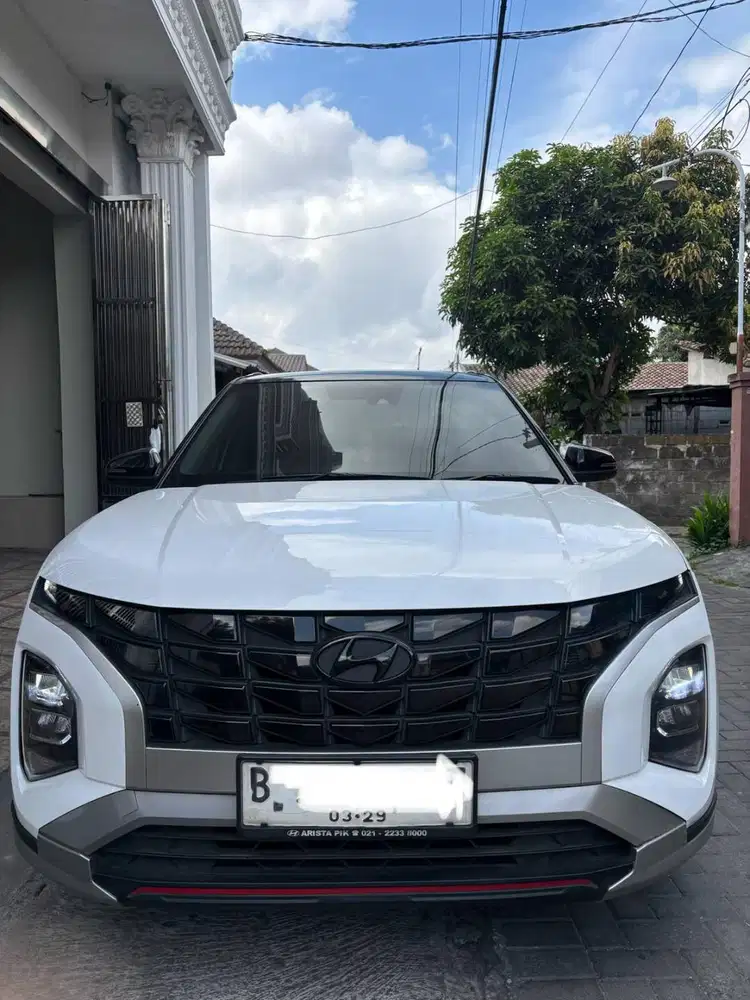 Hyundai Creta Prime Two Tone 2024 AT | Plat B | Service Record Hyundai