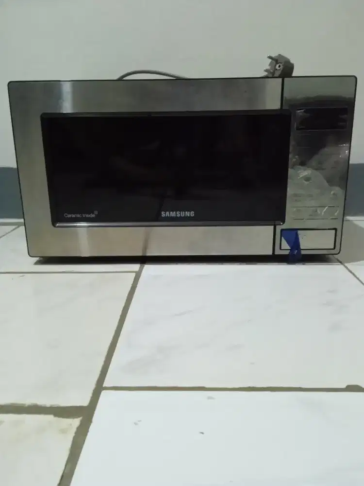 Microwave Samsung ME83M Stainless - Mati Total(Untuk Kanibalan/Servis)