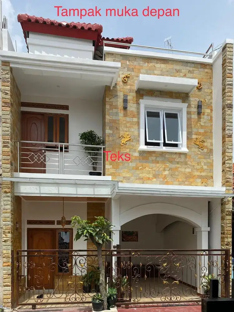 Di Sewakan CEPAT Rumah Mewah 2,5 Lantai  full Furnish, Desain Hotel