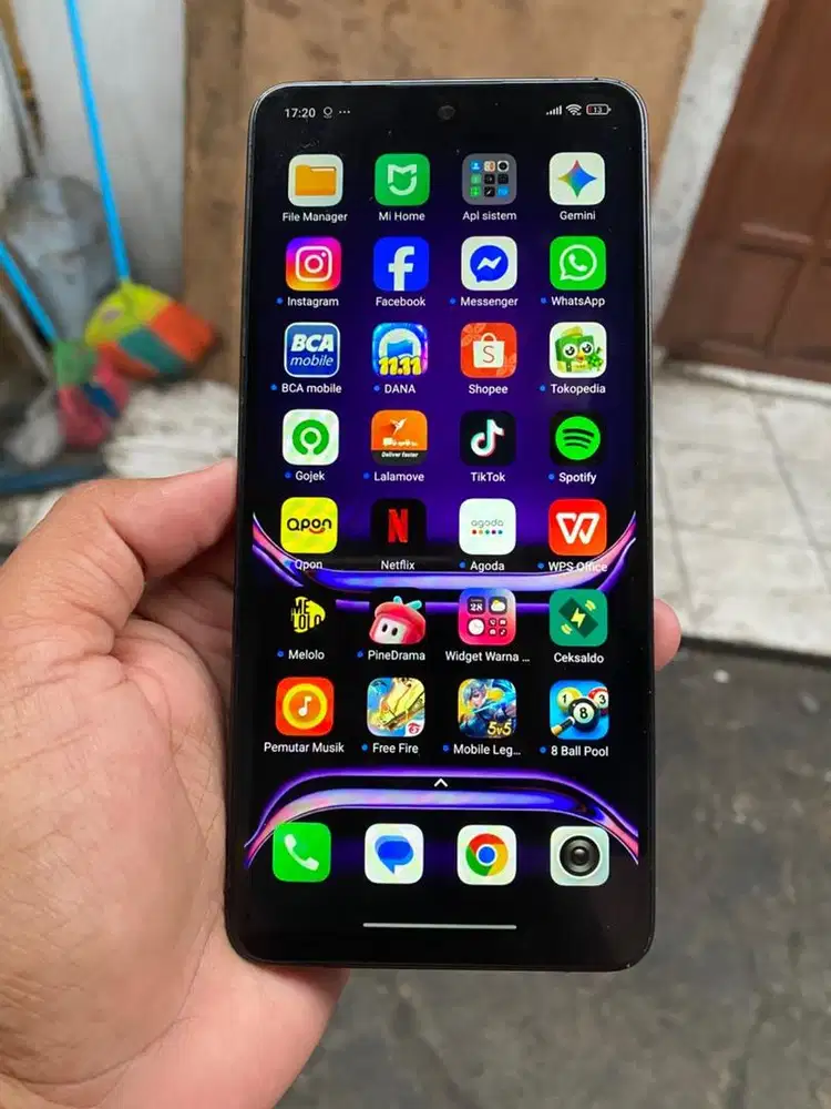 BU hp redmi note 13 8+8/256 kamera bening batere awet nfc on suara jos