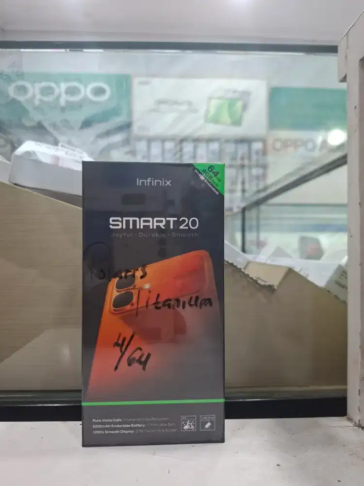INFINIX SMART 20 4/64 NEW MURAH GARANSI RESMI