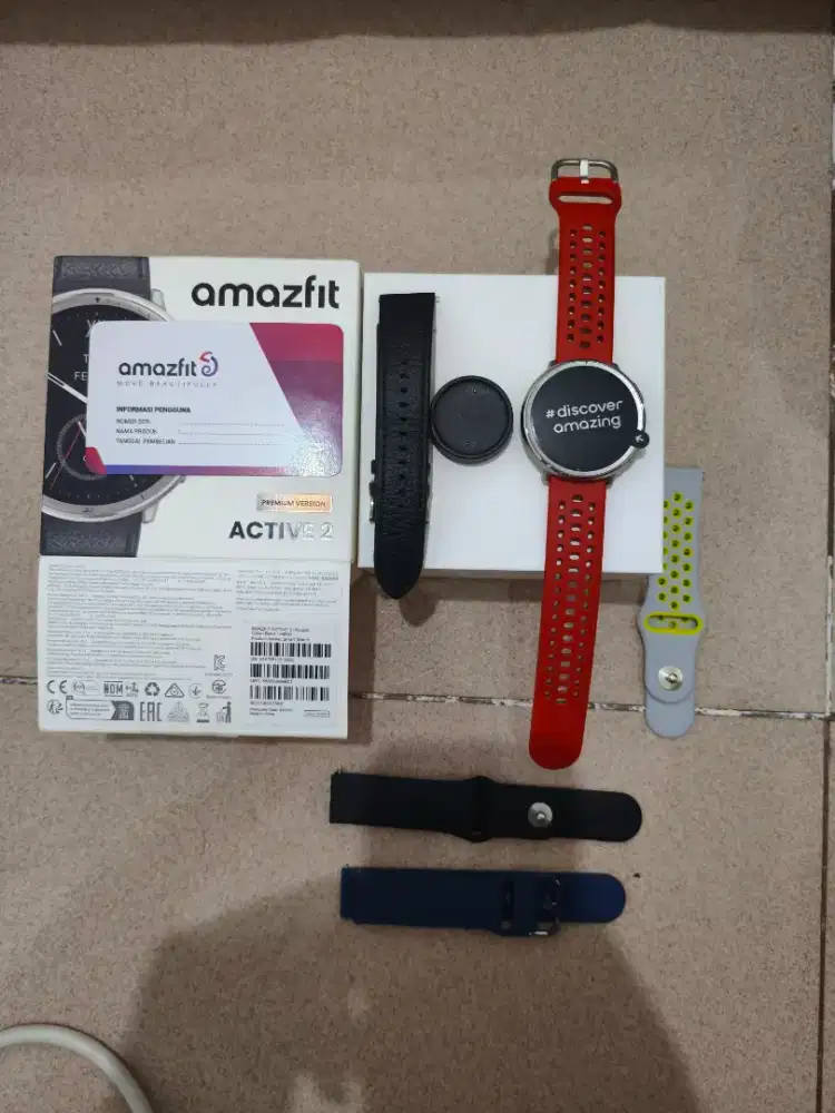 AMAZFIT ACTIVE 2 PREMIUM - MULUS DAN LENGKAP