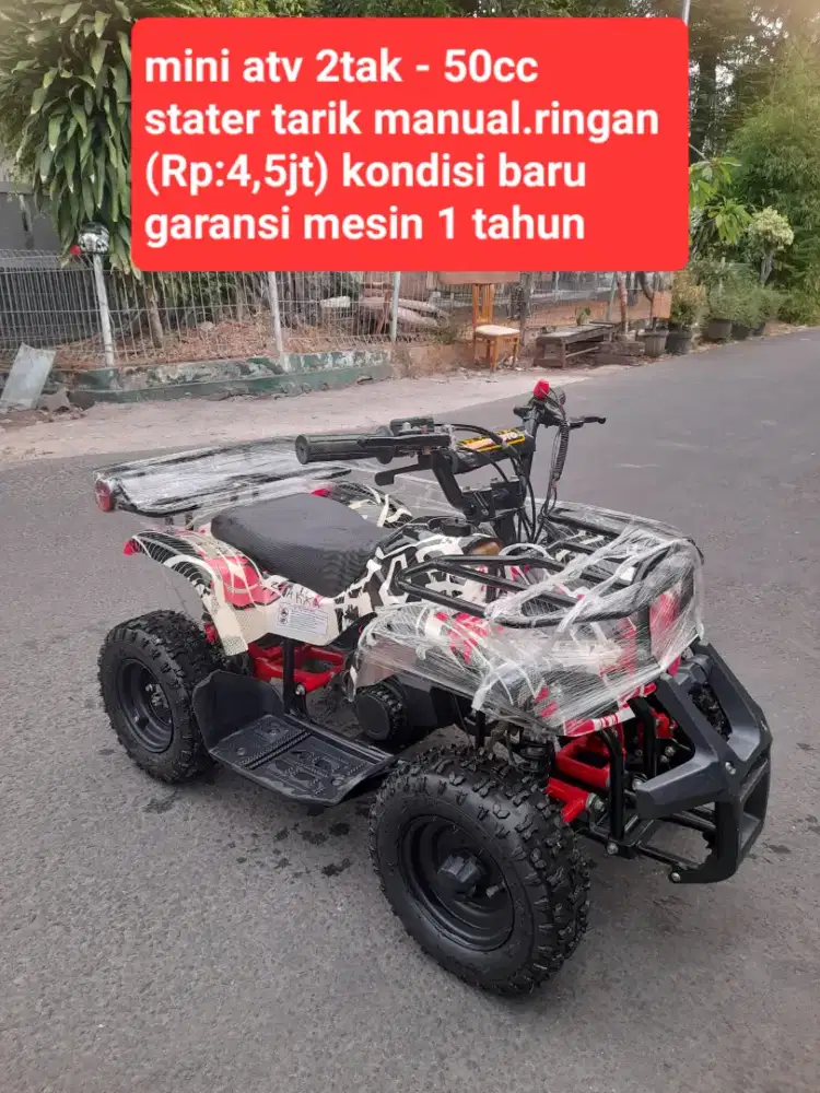 motor mini utk anak kecil 50cc - 110cc