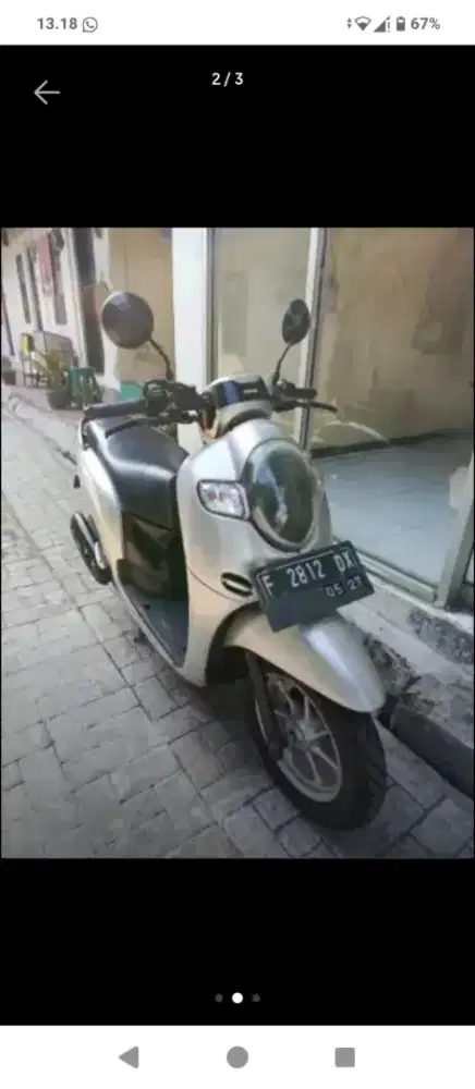 HONDA NEW SCOOPY DONUT